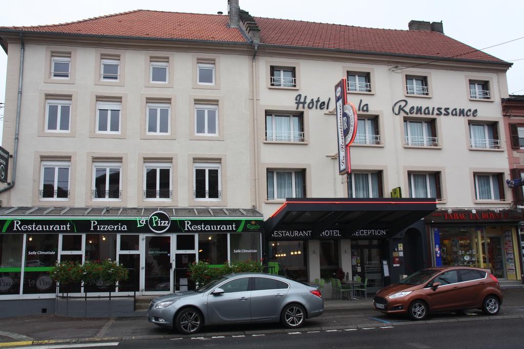Logis Hotel- Restaurant La Renaissance Baccarat Екстериор снимка